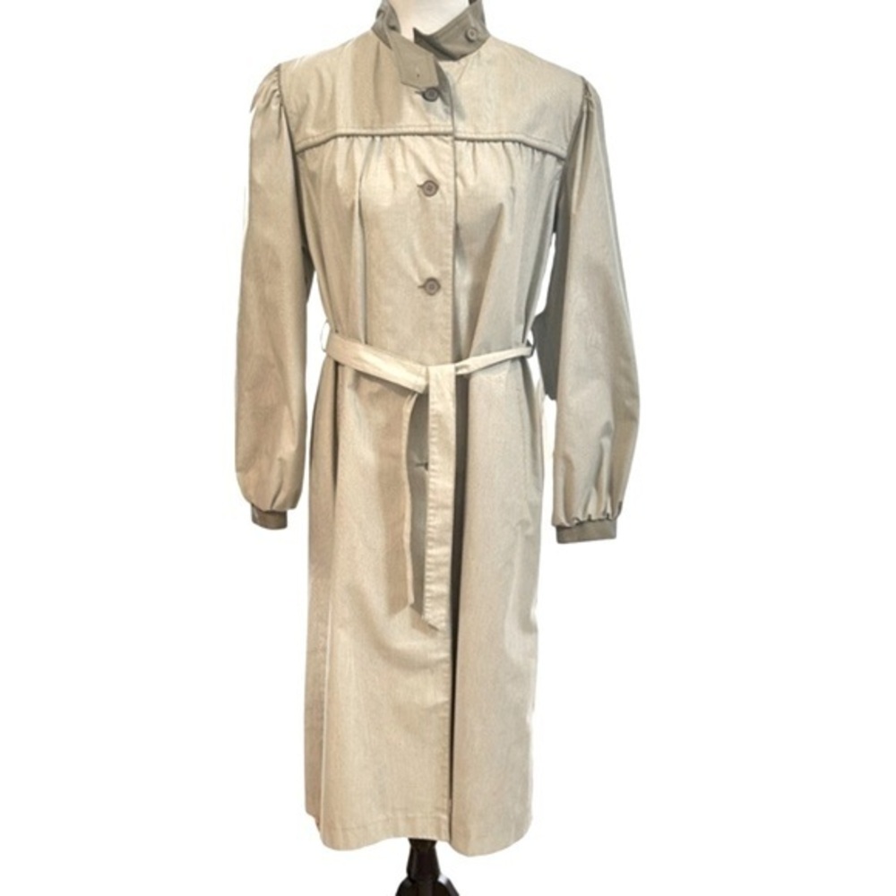 Vintage 1970”S Ladies Trench Coat by Sevilla Nino - Size M/L